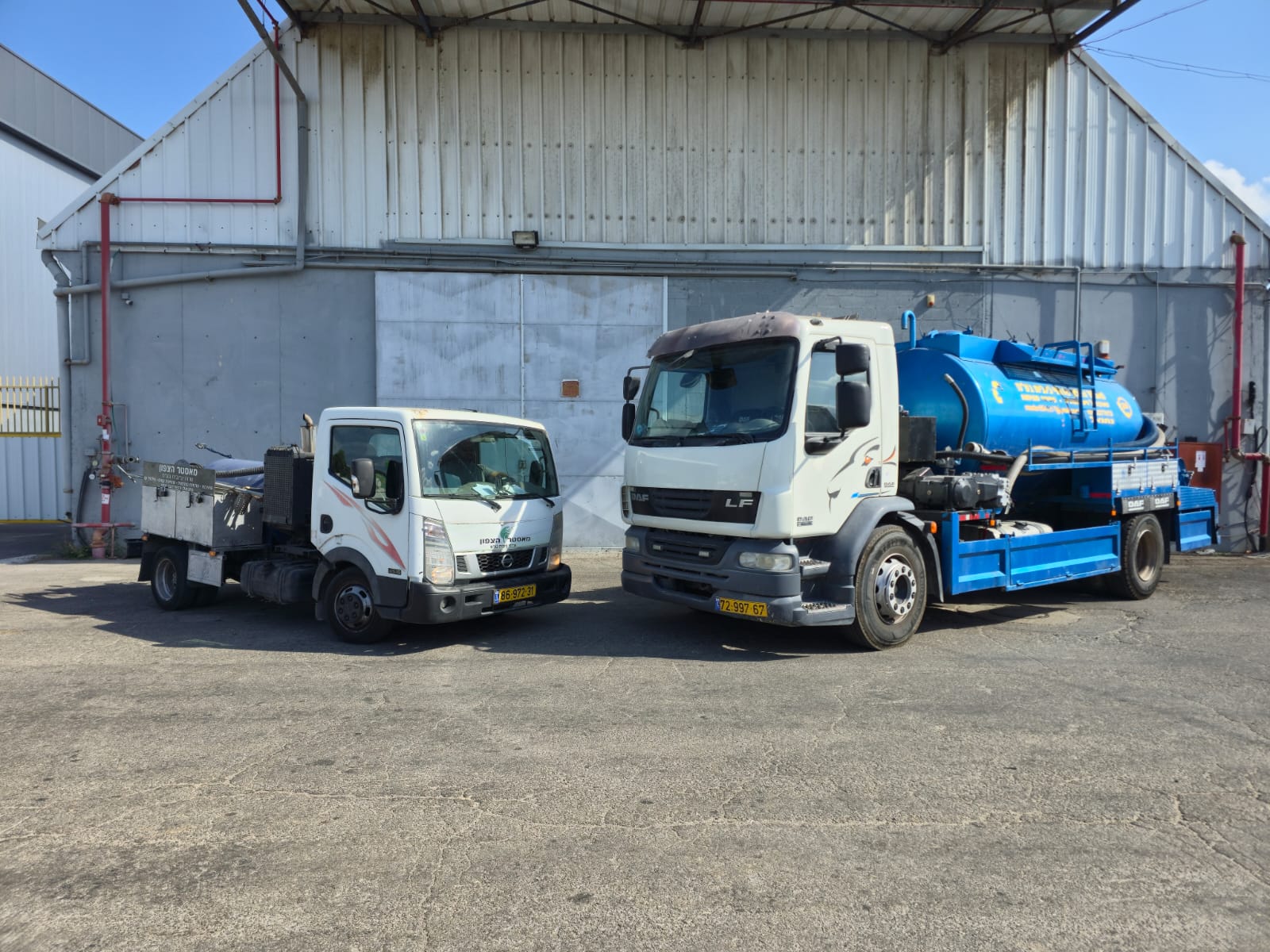 שאיבת בור מפריד שומנים 